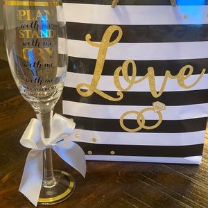 Bridesmaid Proposal Champagne Glasses